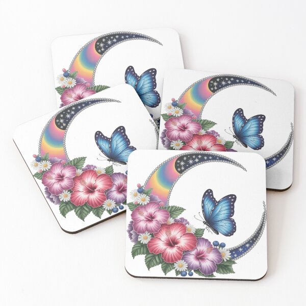 Item preview,  Starry Crescent with Butterfly designed and sold by jkrphoto.
