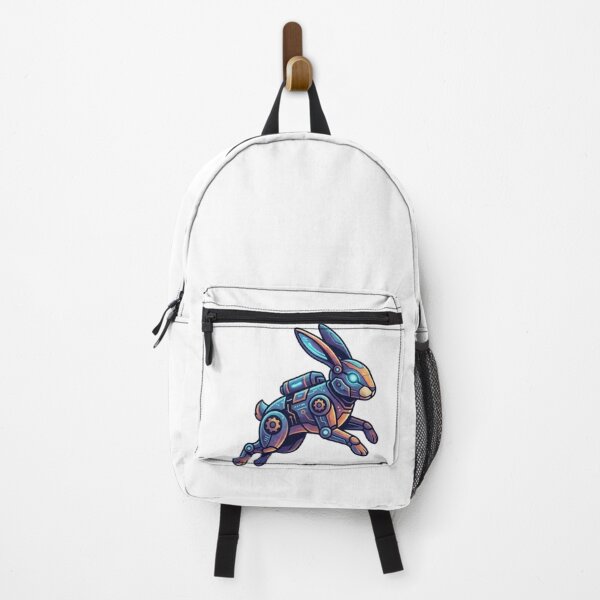 Item preview, Cyber Rabbit Version: Futuristic Tech Hare Illustration designed and sold by Wear Sculpt.