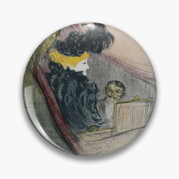 Item preview, A Princely Idyl Clara Ward by Henri de Toulouse-Lautrec | Belle Époque Poster Art Print designed and sold by artofuniverse.