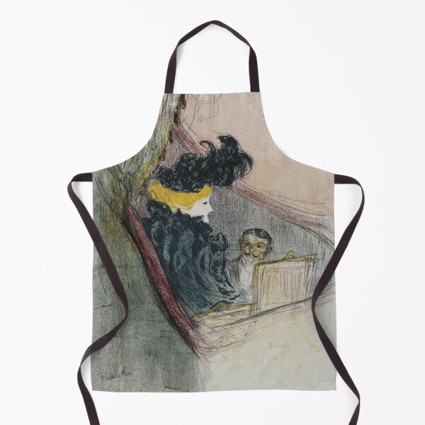 Item preview, A Princely Idyl Clara Ward by Henri de Toulouse-Lautrec | Belle Époque Poster Art Print designed and sold by artofuniverse.