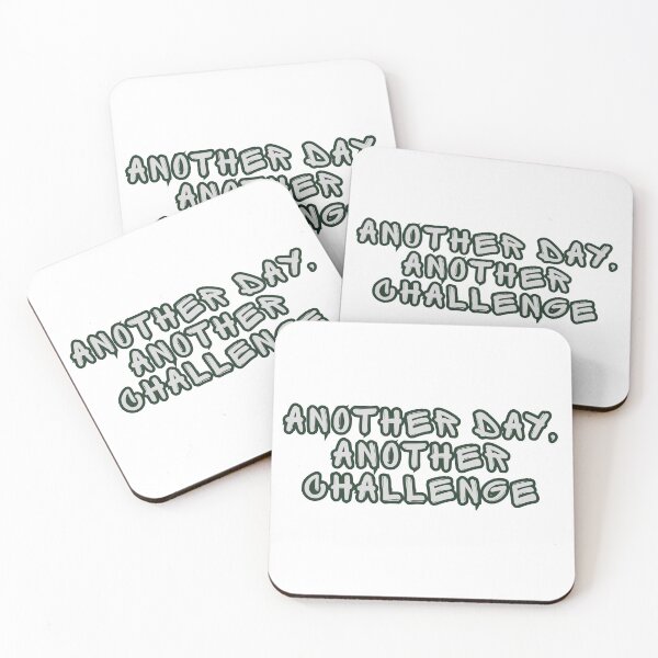 Item preview, Another day, another challenge designed and sold by KostekArtShop.