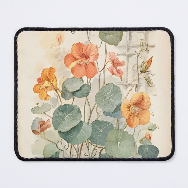 Item preview, Botanical Nasturtium Study designed and sold by Sybille-Yates.