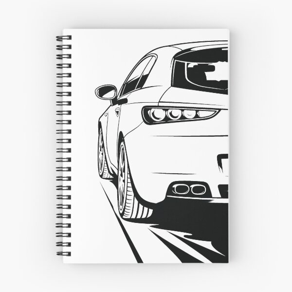 Item preview, Alfa Romeo Brera – Type 939 Illustration designed and sold by kuruuumaa.
