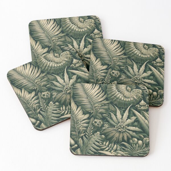 Item preview, intage Paleobotanical Illustration in Earthy Tones designed and sold by BriSher.