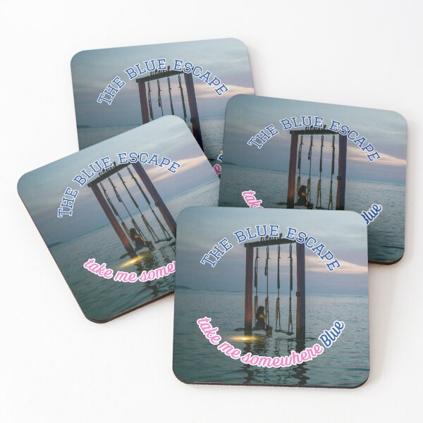 Item preview, The Blue Escape Take Me Somewhere Blue Swing designed and sold by LittleBigGifts.