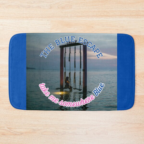 Item preview, The Blue Escape Take Me Somewhere Blue Swing designed and sold by LittleBigGifts.