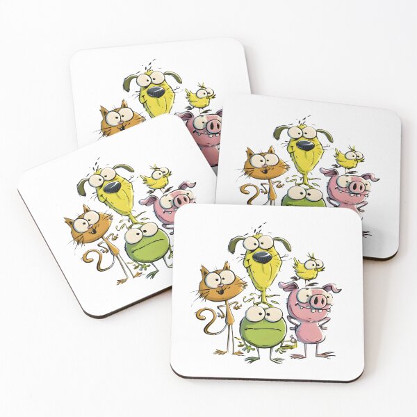 Item preview, Funny Animal Squad designed and sold by Retro Whimsy.