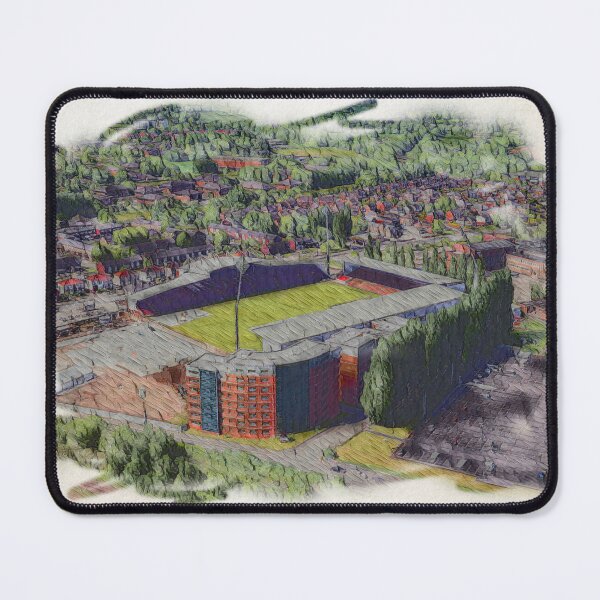 Item preview, Wrexham Racecourse Ground Stadium Artwork designed and sold by ArtworkNorth.