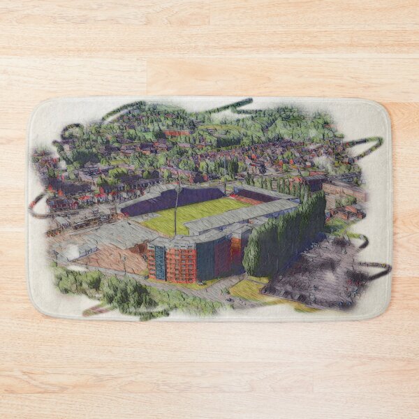 Item preview, Wrexham Racecourse Ground Stadium Artwork designed and sold by ArtworkNorth.