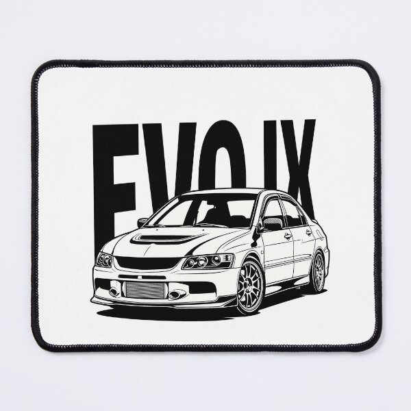 Item preview, 20000s Japanese Rally Performance Icon – EVO 9 Car Illustration designed and sold by kuruuumaa.
