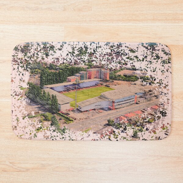 Item preview, Wrexham Racecourse Ground Stadium Artwork designed and sold by ArtworkNorth.