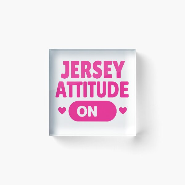Item preview, Jersey Attitude On | Bold Hot Pink Toggle Design designed and sold by JerseyGirls.