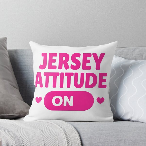 Item preview, Jersey Attitude On | Bold Hot Pink Toggle Design designed and sold by JerseyGirls.