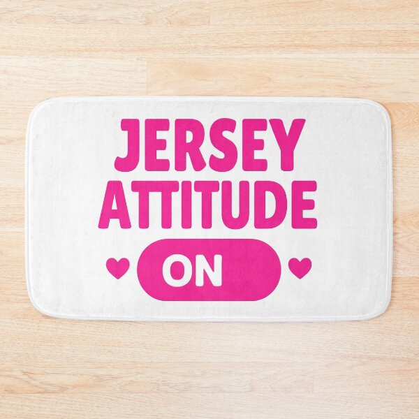 Item preview, Jersey Attitude On | Bold Hot Pink Toggle Design designed and sold by JerseyGirls.
