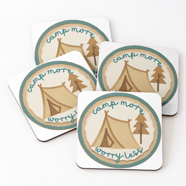 Item preview, camp more, worry less designed and sold by Art-by-emla.