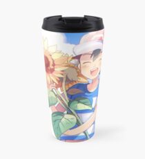 Pokémon Ash and Sunflowers Travel Mug