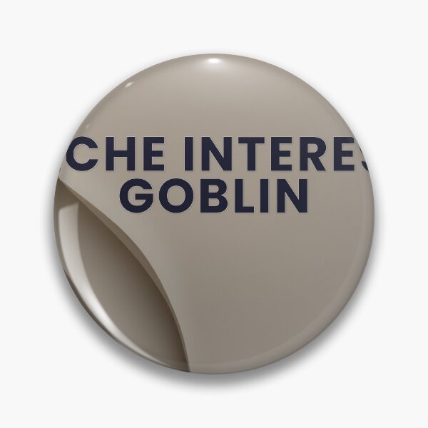 Item preview, Niche Interest Goblin designed and sold by WeAllFeltThat.