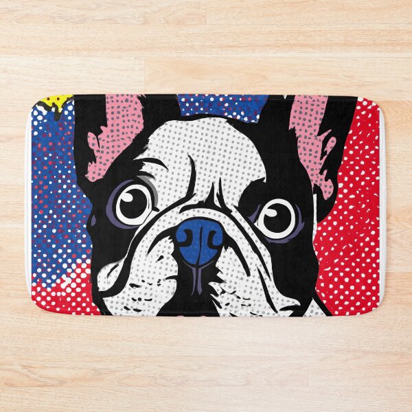 Item preview, Bulldog colorido de arte pop designed and sold by lautir.