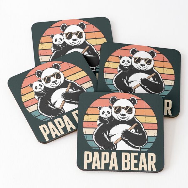 Item preview, Papa Bear Panda – Cute Funny Dad Shirt Father’s Day Gift designed and sold by Biedroneczka.