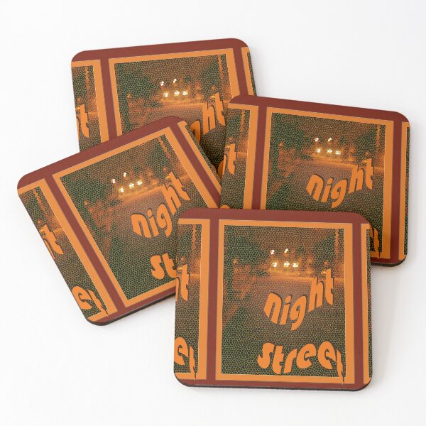 Item preview, “NIGHT STREET”  LANDSCAPE "A" designed and sold by VAVibrationArt.