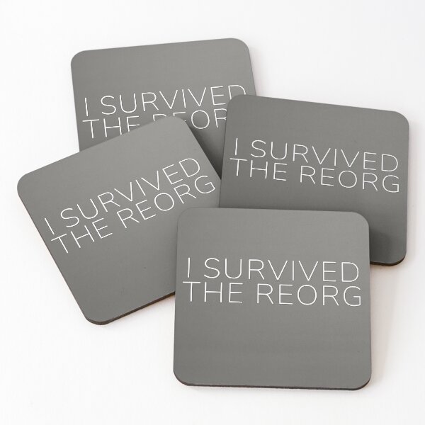 Item preview, I Survived The Reorg designed and sold by WeAllFeltThat.