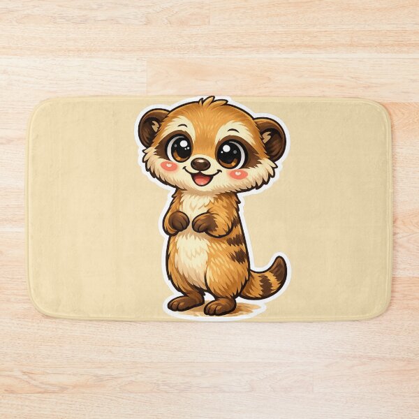 Item preview, Cute Meerkat Sticker, Alert Safari Friend designed and sold by The Digital Compass.
