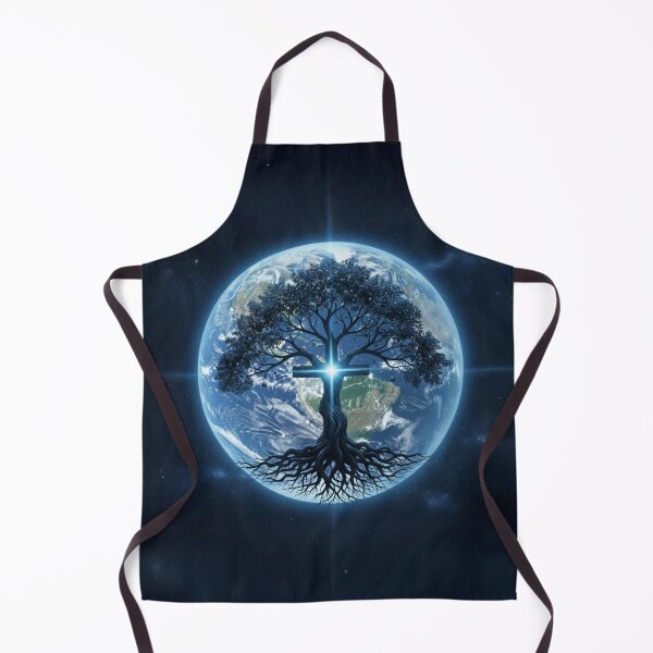 Item preview, Christian Tree of Life Earth Cross designed and sold by CoolByEli.
