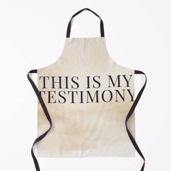 Item preview, This Is My Testimony designed and sold by WeAllFeltThat.
