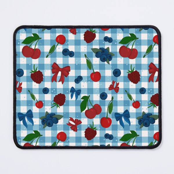Item preview, Light Blue Picnic Berries and Bows designed and sold by Pinecone Place.