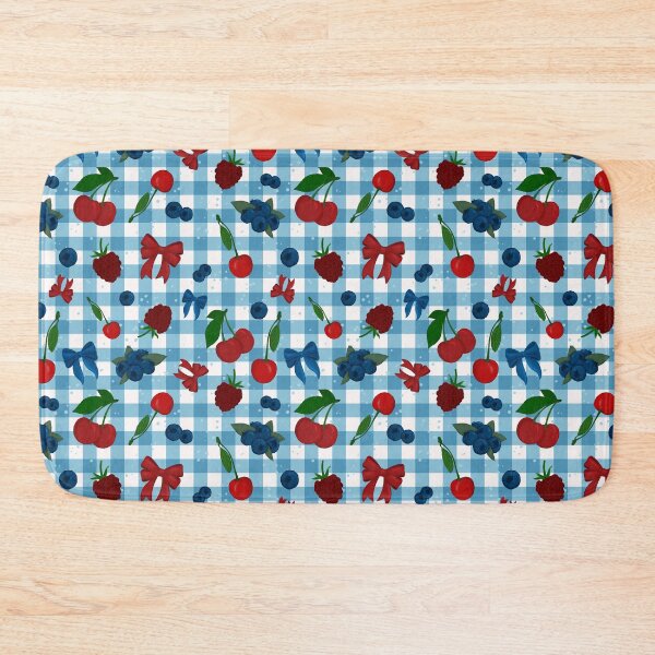 Item preview, Light Blue Picnic Berries and Bows designed and sold by Pinecone Place.