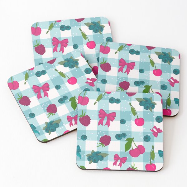 Item preview, Hot Pink Picnic Berries and Bows designed and sold by Pinecone Place.
