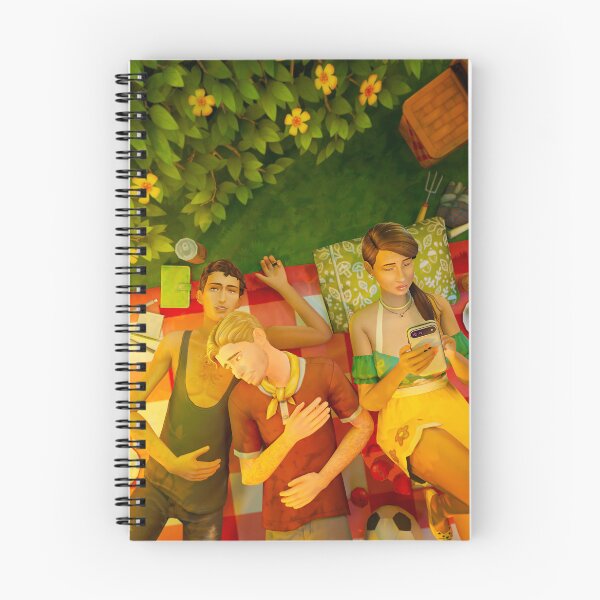 Item preview, plaza picnic (pen, pitch & plants) designed and sold by draumade.