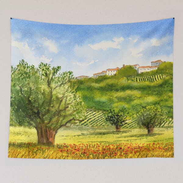 Item preview, Olive Groves In Tuscany Italy designed and sold by William Holkham.
