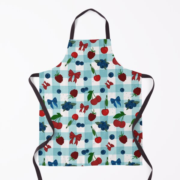 Item preview, Teal Blue Picnic Berries and Bows designed and sold by Pinecone Place.