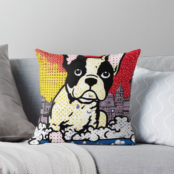 Item preview, Playful French Bulldog in Bubble Bath designed and sold by lautir.