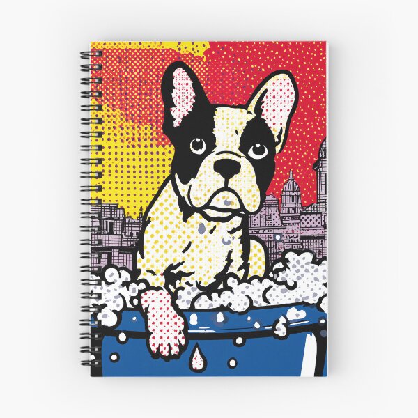 Item preview, Playful French Bulldog in Bubble Bath designed and sold by lautir.