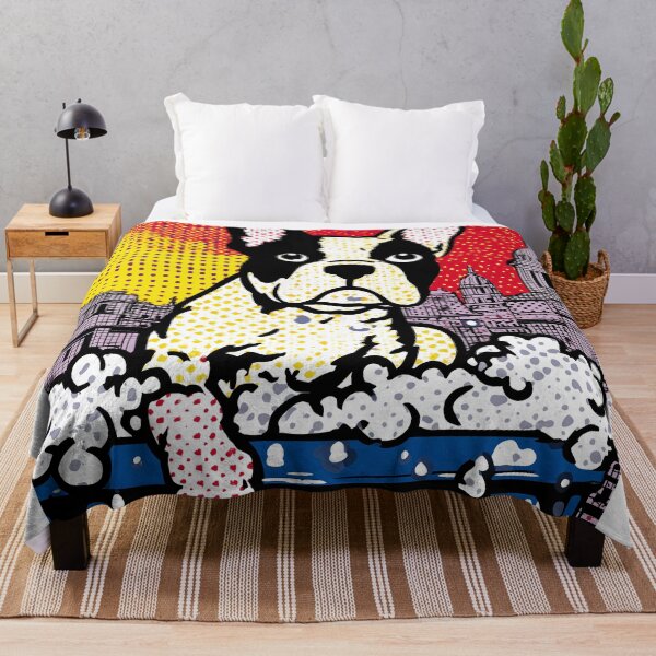 Item preview, Playful French Bulldog in Bubble Bath designed and sold by lautir.