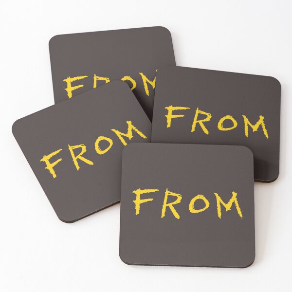 Item preview, From Series Title Lettering - Yellow designed and sold by t-patterns.