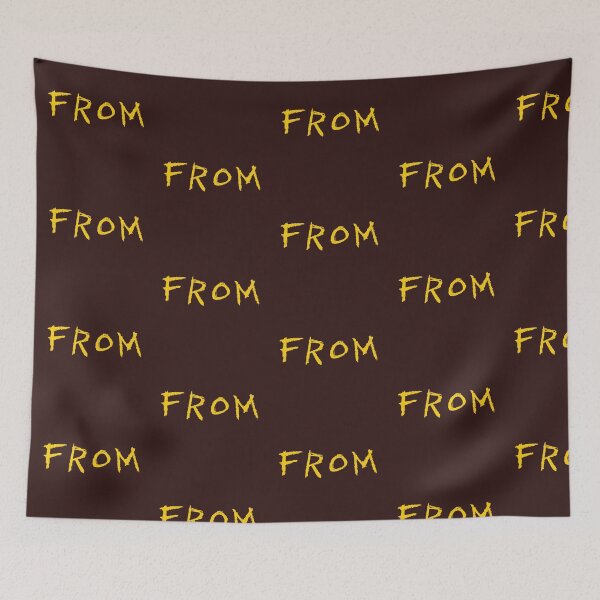 Item preview, From Series Title Lettering - Yellow designed and sold by t-patterns.