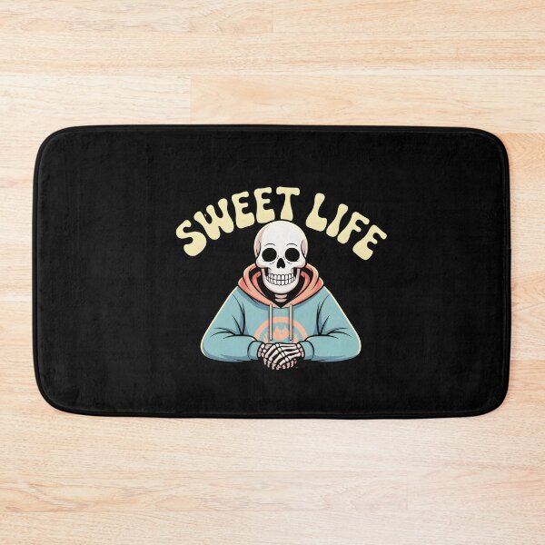 Item preview, Sweet Life Skeleton in Hoodie – Cute Halloween Aesthetic Design designed and sold by Raw Tigers.