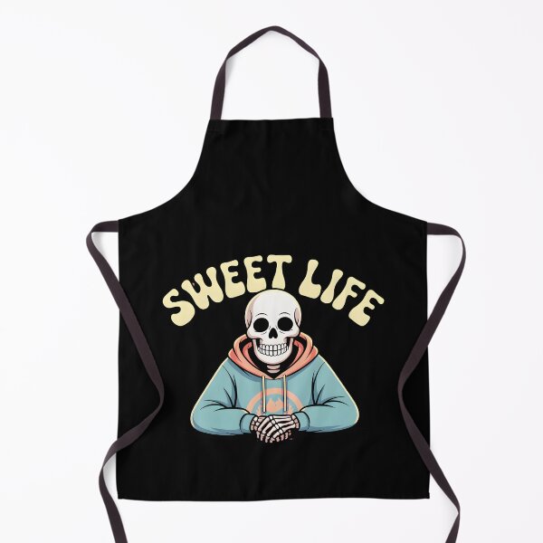 Item preview, Sweet Life Skeleton in Hoodie – Cute Halloween Aesthetic Design designed and sold by Raw Tigers.