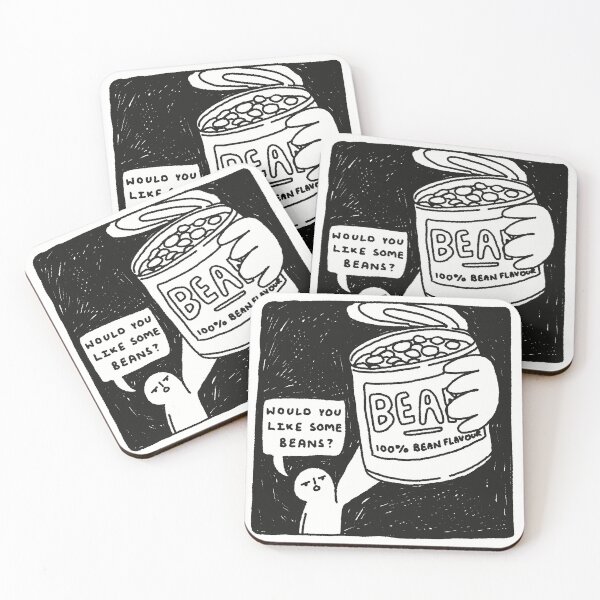 Item preview, Would you like some Beans? designed and sold by DustandMarbles.