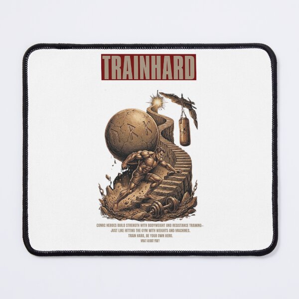 Item preview, TrainHard – Heroic Stairway Strength Training Artwork designed and sold by TrainHardCo.