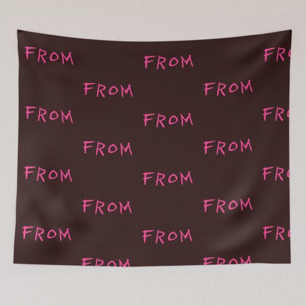 Item preview, From Series Title Lettering - Pink designed and sold by t-patterns.