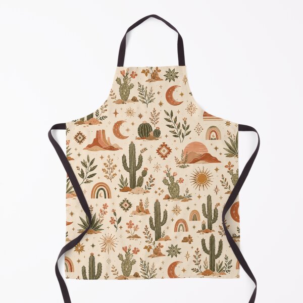 Item preview, Boho Desert Pattern – Southwestern Cactus Seamless Design designed and sold by Creativeeworld777.