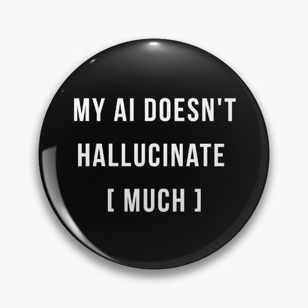 Item preview, My AI Doesn't Hallucinate Much Shirt | AI Humor | ChatGPT T-Shirt | Funny Tech Gift designed and sold by HippyTees.