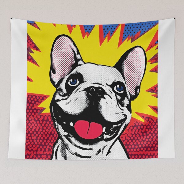 Item preview, Pop Art french Bulldog Explosion designed and sold by lautir.