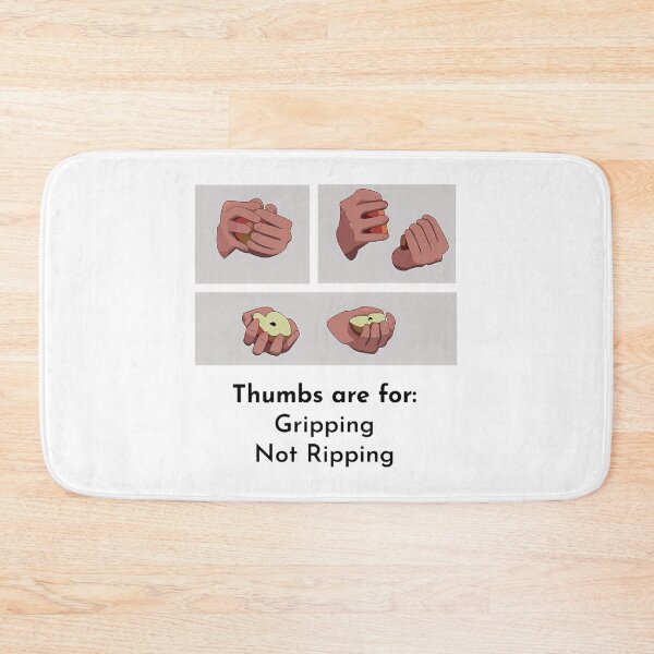 Item preview, Thumbs Are For Gripping Not Ripping designed and sold by lerma  shan.
