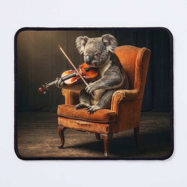 Item preview, No Wolf Tones When This Koala Plays designed and sold by Tridentulus.