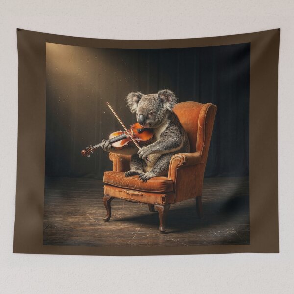 Item preview, No Wolf Tones When This Koala Plays designed and sold by Tridentulus.